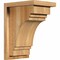 Ekena Millwork Pescadero Rough Sawn Corbel w/Backplate, Western Red Cedar, 8"W x 10"D x 14"H COR08X10X14PEC01RWR - alternate 1